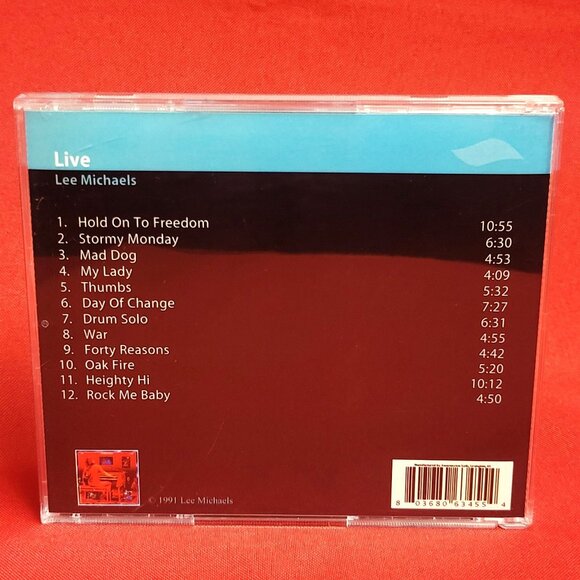 Lee Michaels Live CD 1991 - Picture 2 of 8